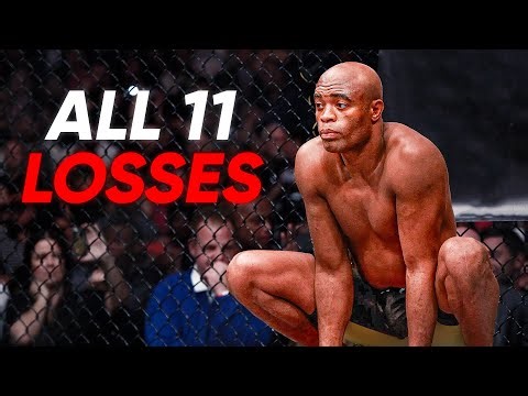 Every Time Anderson Silva Lost In MMA