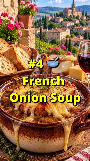 Top 5 Most Popular Foods in France 🇫🇷 | Every Food Lover Must Try! 🥐 #shorts #ranking #top5 #food