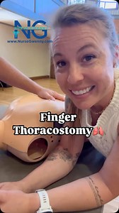 Nurse Gwenny on Instagram: "TUTORIAL: Finger Thoracostomy Signs of a tension pneumothorax or hemothorax: 😮‍💨 Dyspnea 💥 Mechanism ⬇️ Hypotension 😰 Hypoxia 🫁 Diminished/absent lung sounds LATE SIGN: deviated trachea #ERNurse #EmergencyNurse #CEN #CFRN #CTRN #ICUNurse #NursingSchool #NursingStudent #Nurse #ICUNurse #CCRN #FlightNurse #FlightMedic #FPC #paramedic #criticalcare #HEMS"