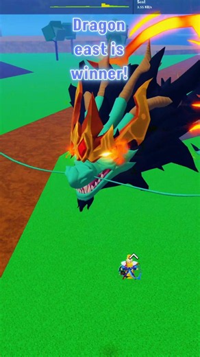 Dragon West 🐉 vs Dragon East 🐲 – Who Wins? 😱 | Blox Fruits #BloxFruits #Roblox #DragonWest