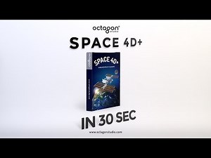 Augmented Reality Flashcards Space 4D+ in 30 Sec | Octagon Studio