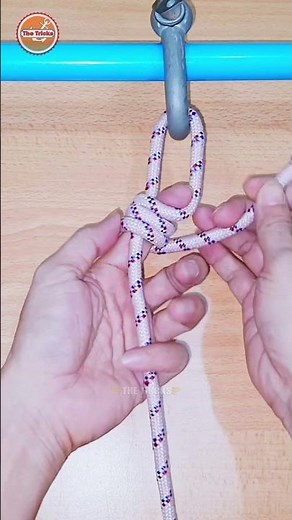 Knot rope tip diy idea for you 💡 Simple rope loop trick