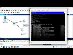 Cara Konfigurasi FTP Server Di Cisco Packet Tracer