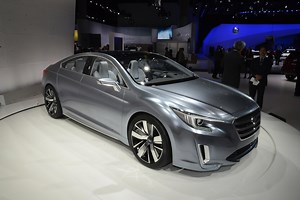 2015 Subaru Legacy Concept: Live Photos And Video From L.A.