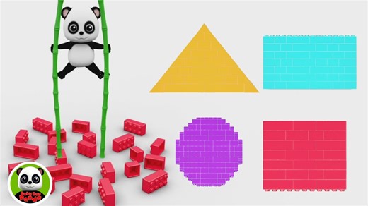 Learn Shapes At Home Kids Learning Video