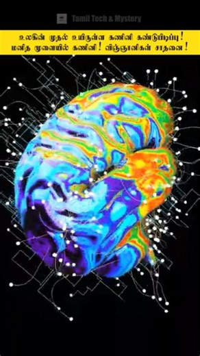 World's First Brain Organoid Computer! Living Brain Computer Made by Sweden Scientists! #reels #instareels #brain #brainorganoid #organoid #braincomputer #computer #brainchip #organoidintelligence #viralreels #trendingreels #tamilreels #tech #top10 #live #space #tamilreels | Tamil Tech & Mystery