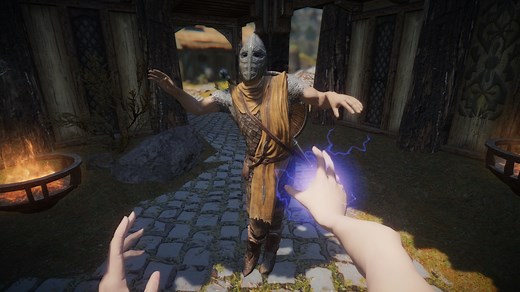 Skyrim "FNIS новые анимации"