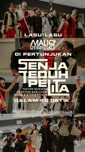 Lagu-Lagu Maliq & D’Essentials di Pertunjukan Senja Teduh Pelita dalam 40 detik