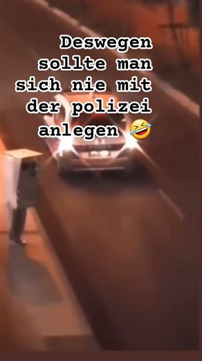 Deswegen sollte man sich nie mit der Polizei anlegen
