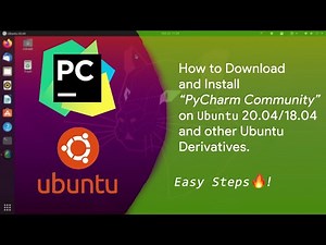 How to Download and Install PyCharm on Ubuntu 20.04/18.04 & Ubuntu Derivatives | PyCharm | Python