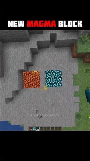 New Magma Block in Minecraft #shorts #minecraft