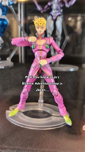 Jo Jo's Bizarre Adventure shop in Japan!