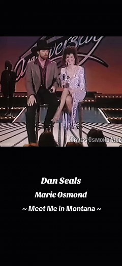 Dan Seals and Marie Osmond Duet - Meet Me in Montana