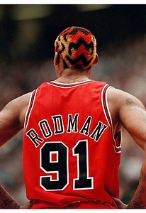 Dennis Rodman funny edit – The Worm basketball clip