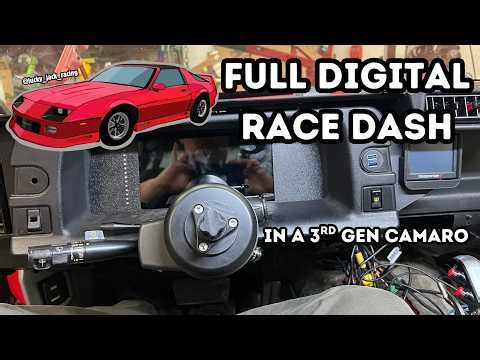 HOW TO: Install a DIGITAL RACING Dash Into a 3rd Generation Camaro