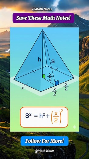 4.5K views · 48 reactions | SAVE THESE TRIANGLE FORMULA Math Notes | Math Notes | Facebook