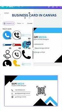 Design a business card in Canva (step-by-step)