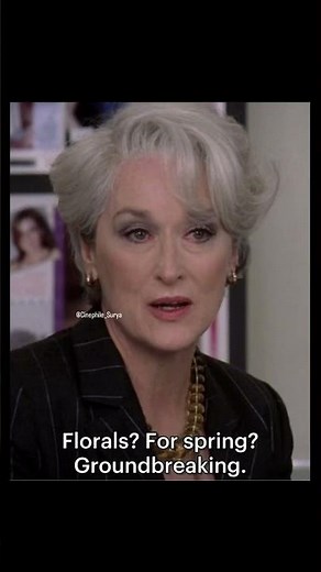 Don’t be ridiculous,Andrea! Everybody wants to be us.