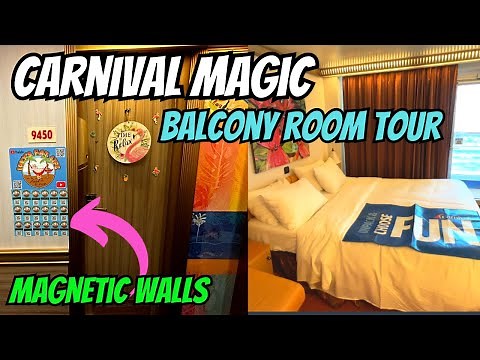 Carnival Magic | Balcony Room Tour