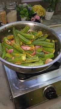 bharwa bindi | bindi masala #recipe #food #indianfood #cooking #cookingvideo #cookingchannel