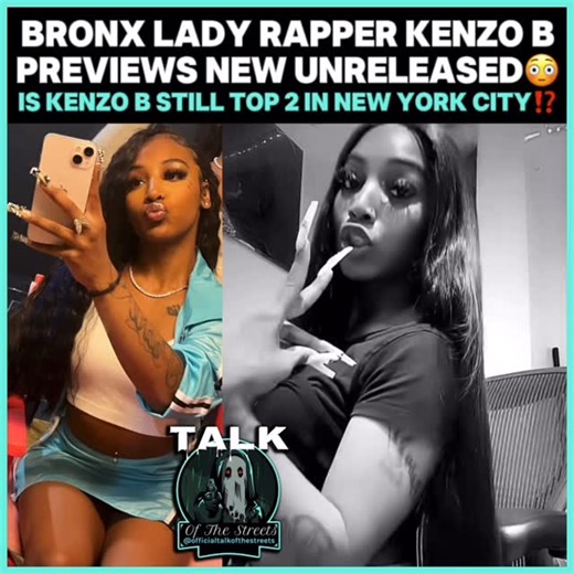 Official Talk Of The Streets LLC | Bronx Lady Rapper @__KenzoB Previews New Unreleased Music😳😳😳🔥🔥🔥Is Kenzo B Still Top 2 In New York City⁉️👀Kenzo B Gotta Stop Tucking The... | Instagram