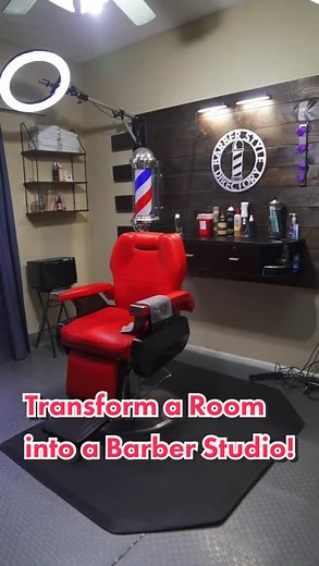 Transform a Room into a Barber Studio!