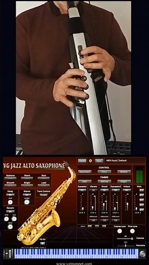 VG Jazz Alto Saxophone virtual instrument, VST, AU, Standalone plugins. Aerophone AE-30 Pro #vst