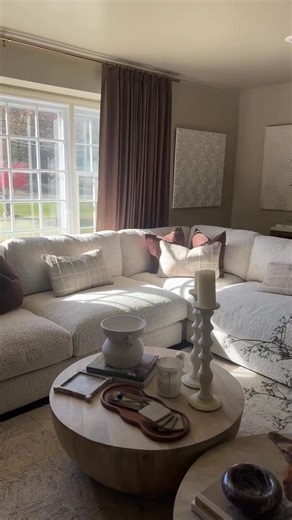 Looking for a stylish addition to fit perfectly into family life? Our Montecito Sectional has you covered. Come in the store today and find your perfect match! 📷 - @lissette.nereida | Raymour & Flanigan Furniture and Mattresses