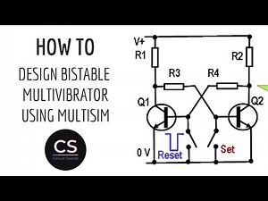 Bistable Multivibrator Circuit Simulation