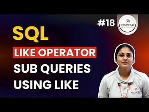 LIKE Operator in SQL Explained | Pattern Matching Using LIKE | SQL Tutorial for Beginners