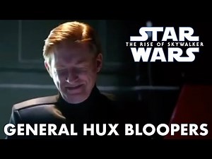 Star Wars The Rise of Skywalker General Hux Bloopers