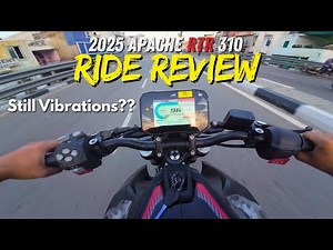 2025 Apache RTR 310 Ride Review – Vibrations Fixed?