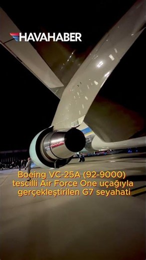 35 yıllık dönem sona erdi: Trump’ın G7 ziyareti Air Force One için son oldu