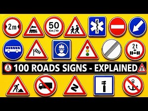 How to Learn 100 Road Signs Fast, Traffic Signs Explained