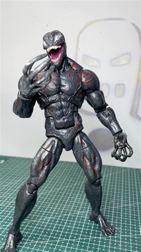 Figura de RIOT de VENOM #viral #hasbro #toys #venom #spiderman #venom3 #tutorial #reel #juguetes #marvel | Stark Customs