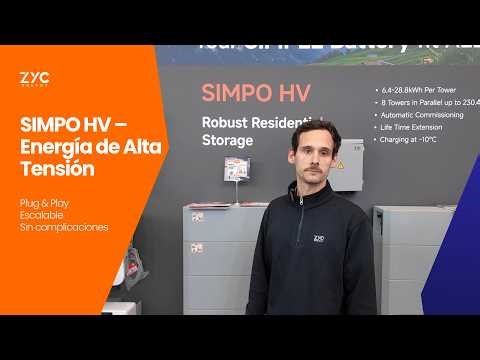 SIMPO HV – Instalación sin tornillos, energía sin límites