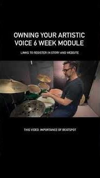 OWNING YOUR ARTISTIC VOICE. New six week online module. Information and registration on my website.