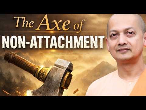 The Axe of Non-Attachment | Cutting Through Illusion || Swami Sarvapriyananda
