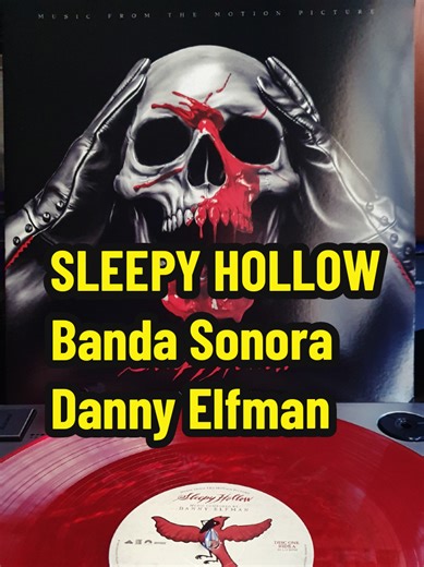 Banda sonora de SLEEPY HOLLOW (1999) compuesta por Danny Elfman. Edición 2xLP