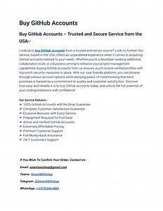 The Smart Way to Buy GitHub Accounts - SlideServe