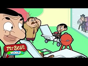 Mr Bean VS Security Guard | Mr Bean Cartoon Season 1 | Funny Clips | Mr Bean Cartoon