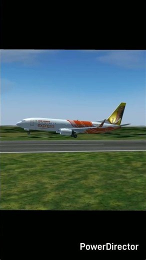 [Flightgear] Trivandrum #airindiaexpress #boeing #737 #landing #shorts #flightgear #bharat #737800