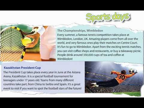 Excel 5 Module 8 - Sports Days (ex 1 & 2 p.105)