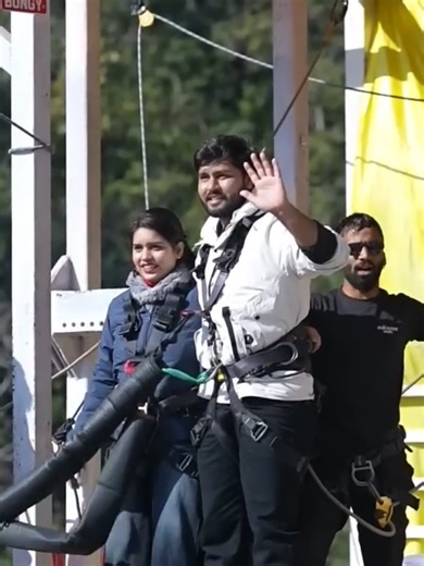 Exciting Boy Bungee Jumping Adventure