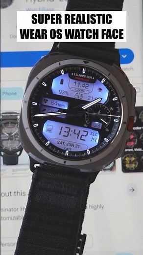 I found the best digital hybrid watch face for Wear OS