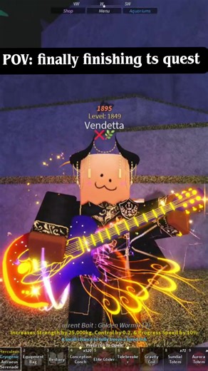 Finishing TS Quest in Roblox: A Celebration