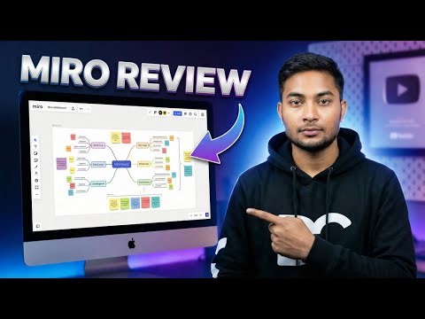 Miro Review & Tutorial in Hindi | Online Whiteboard Tool for Beginners (Step by Step)