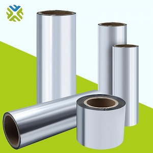 [Hot Item] Silver Packaging Materials Metalized Polyester BOPET Film Laminated with PE, Pet, Paper