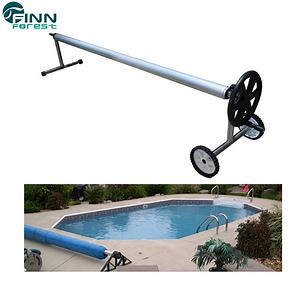 [Hot Item] New Style Stainless Steel Swimming Pool Manual Solar Cover Reel