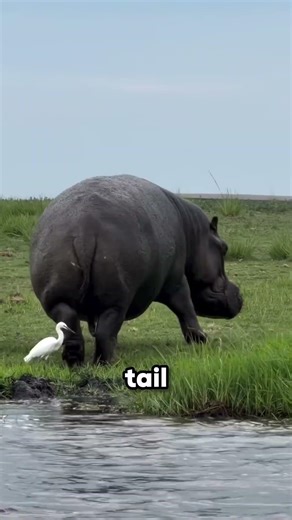 Why Hippos Spin Their Tails When They Poop?
